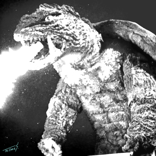 大怪獣ガメラ・イラスト