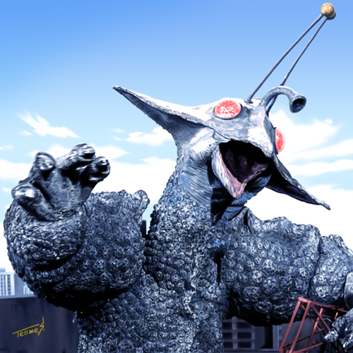 宇宙大怪獣ギララ・イラスト