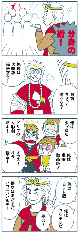 孫悟空・4コマ