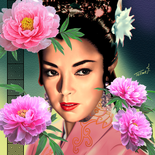白夫人の妖恋・イラスト