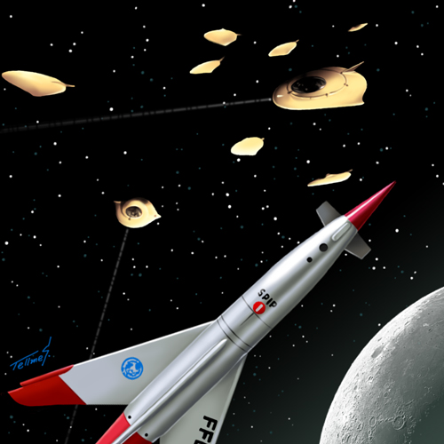 宇宙大戦争・イラスト