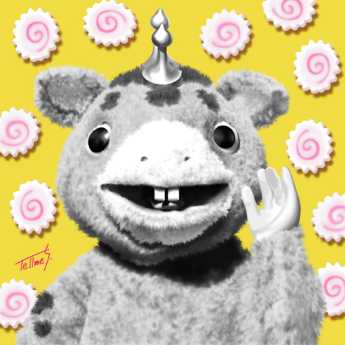 快獣ブースカ・イラスト