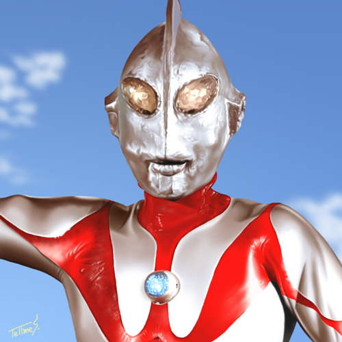 ウルトラマン・イラスト1