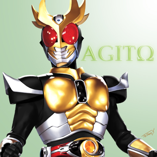 仮面ライダーアギト・イラスト1