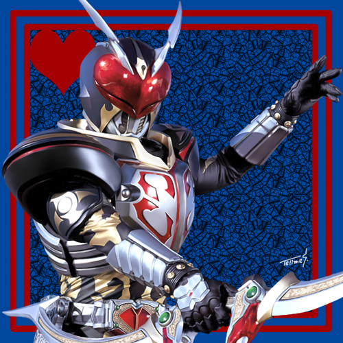 仮面ライダー剣・イラスト3
