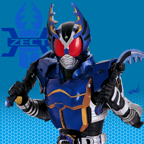仮面ライダーカブト・イラスト2