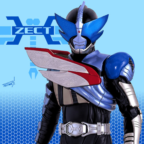 仮面ライダーカブト・イラスト4