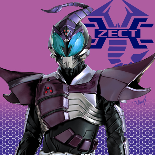 仮面ライダーカブト・イラスト5