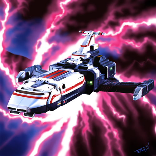 宇宙刑事シャイダー・イラスト3