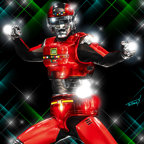 宇宙刑事シャリバン・イラスト1