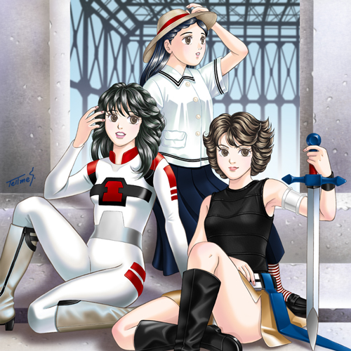 宇宙刑事シャリバン・イラスト2