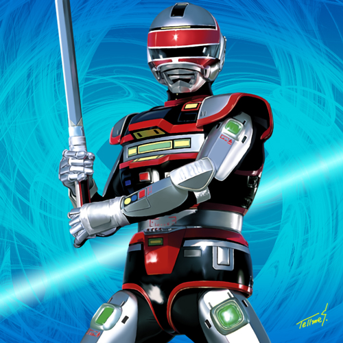 時空戦士スピルバン・イラスト1