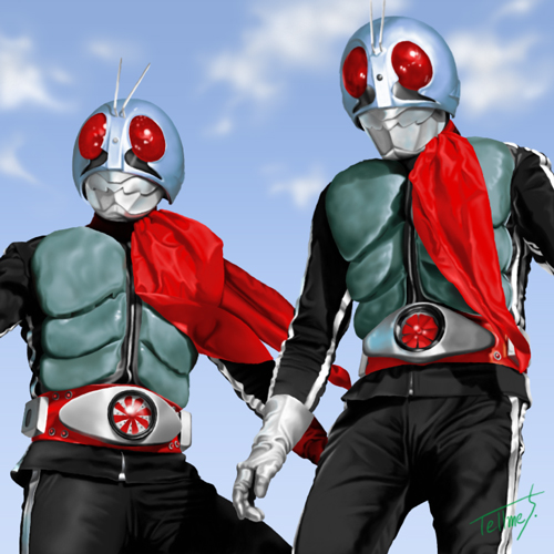 仮面ライダー・イラスト4