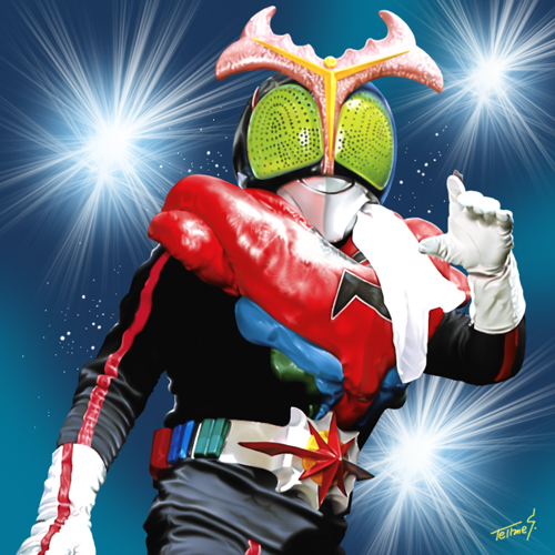 仮面ライダーストロンガー・イラスト1