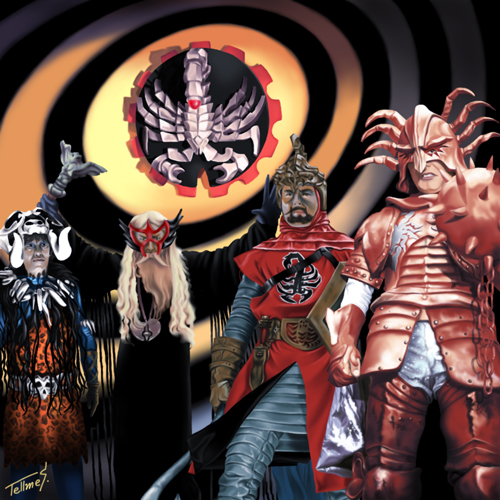 仮面ライダーV3・イラスト3