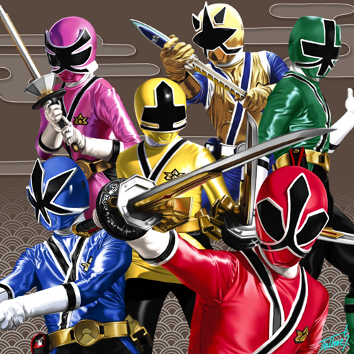 侍戦隊シンケンジャー・イラスト1